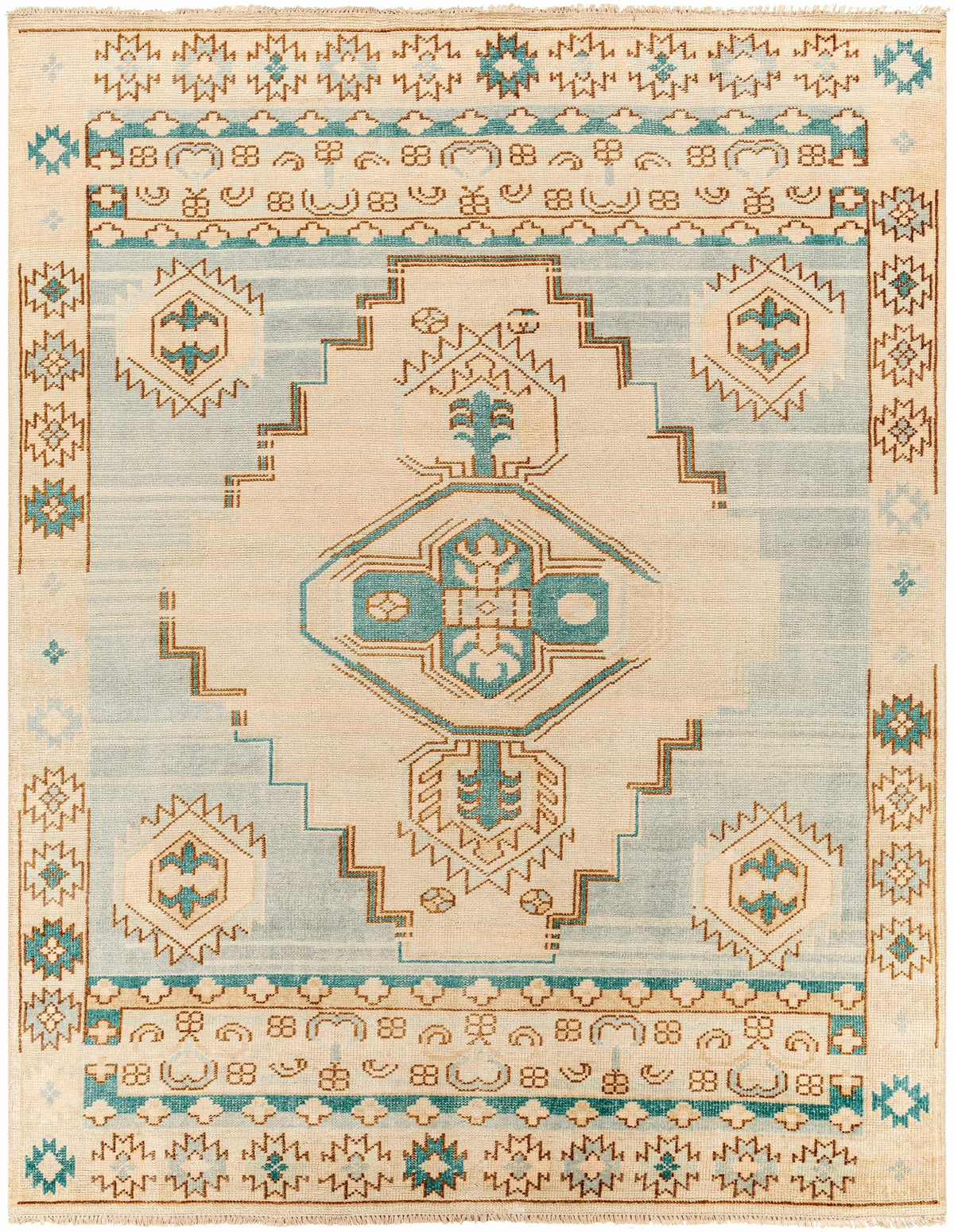 McColl Hand Knotted Wool Blend Rug - Clearance