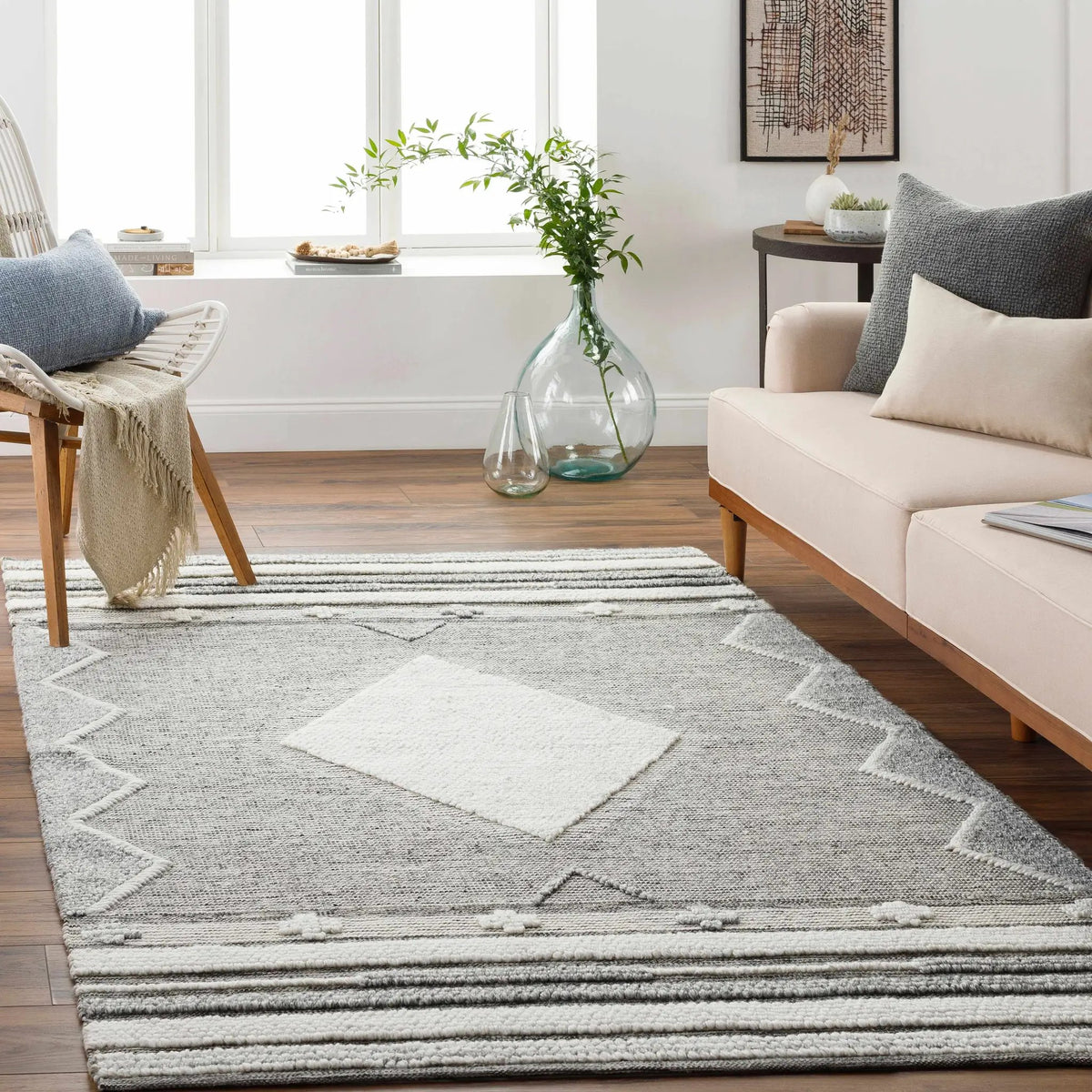 Mcdonald Rug - Clearance, installed in a room