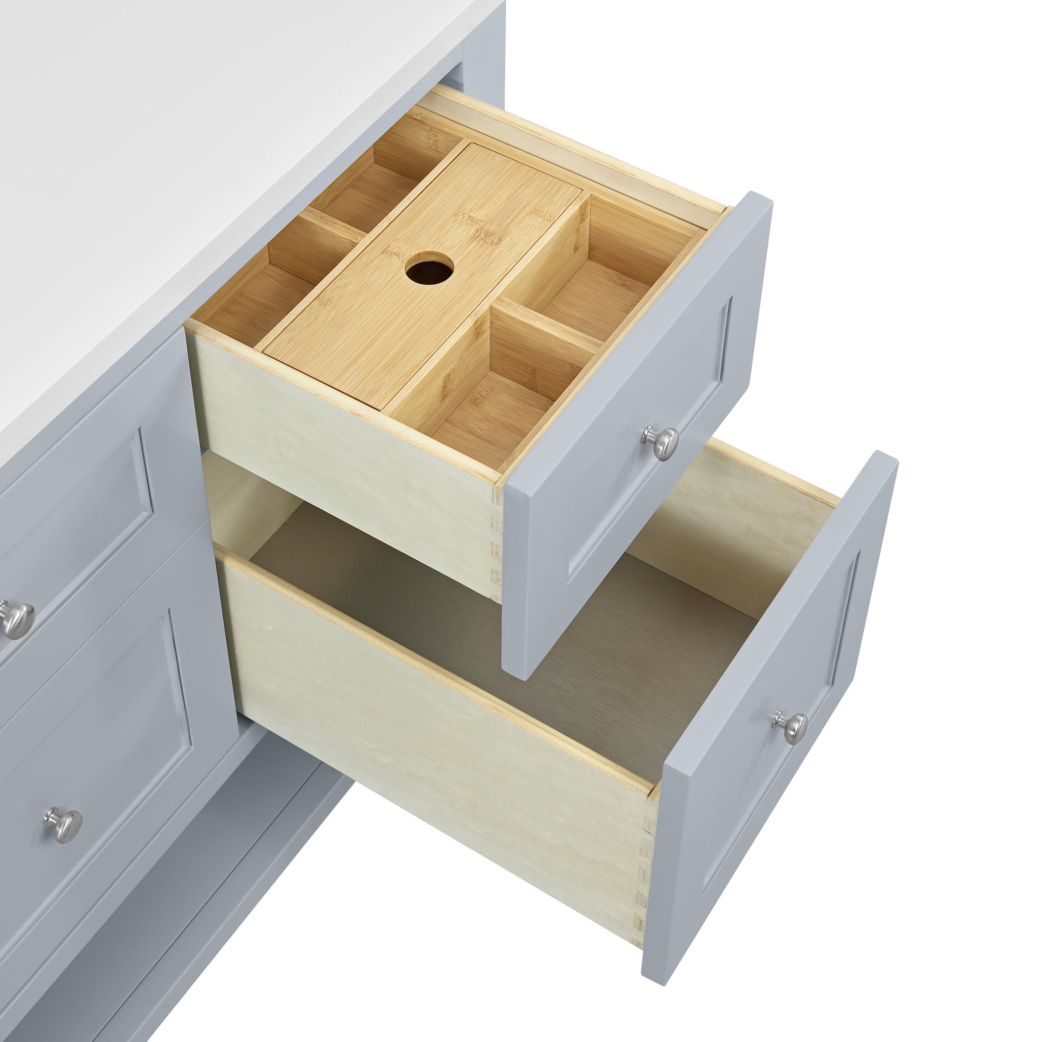 James Martin Breckenridge 60" Single Bathroom Vanity, Serenity Blue, view 24