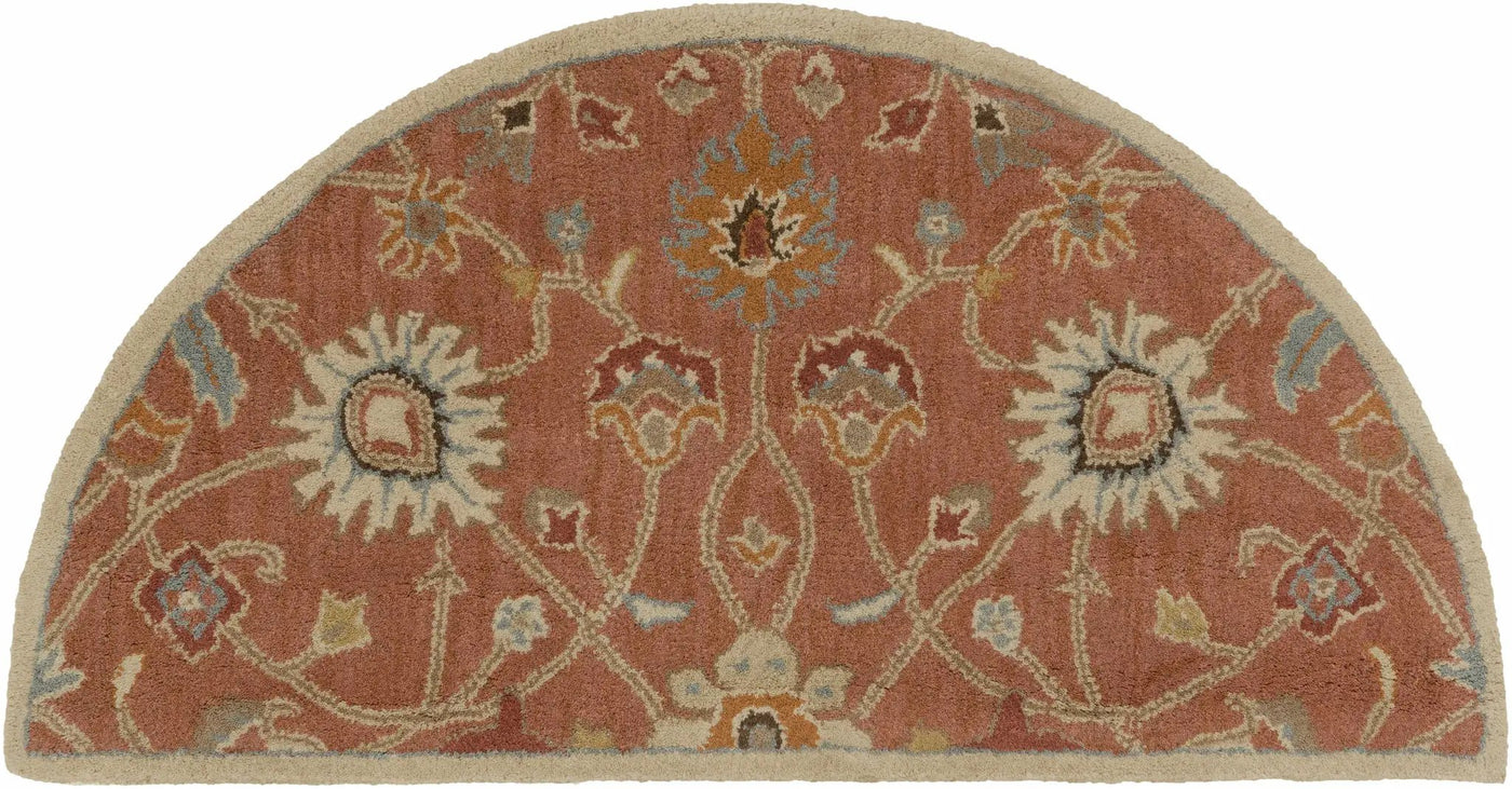 Logville Hand Tufted Rust 1119 Wool Rug by Boutique Rugs