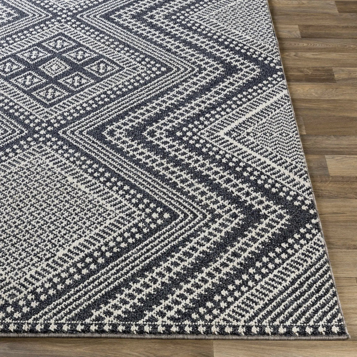 Madison Black&White Area Rug - Clearance, photo 7 of 9