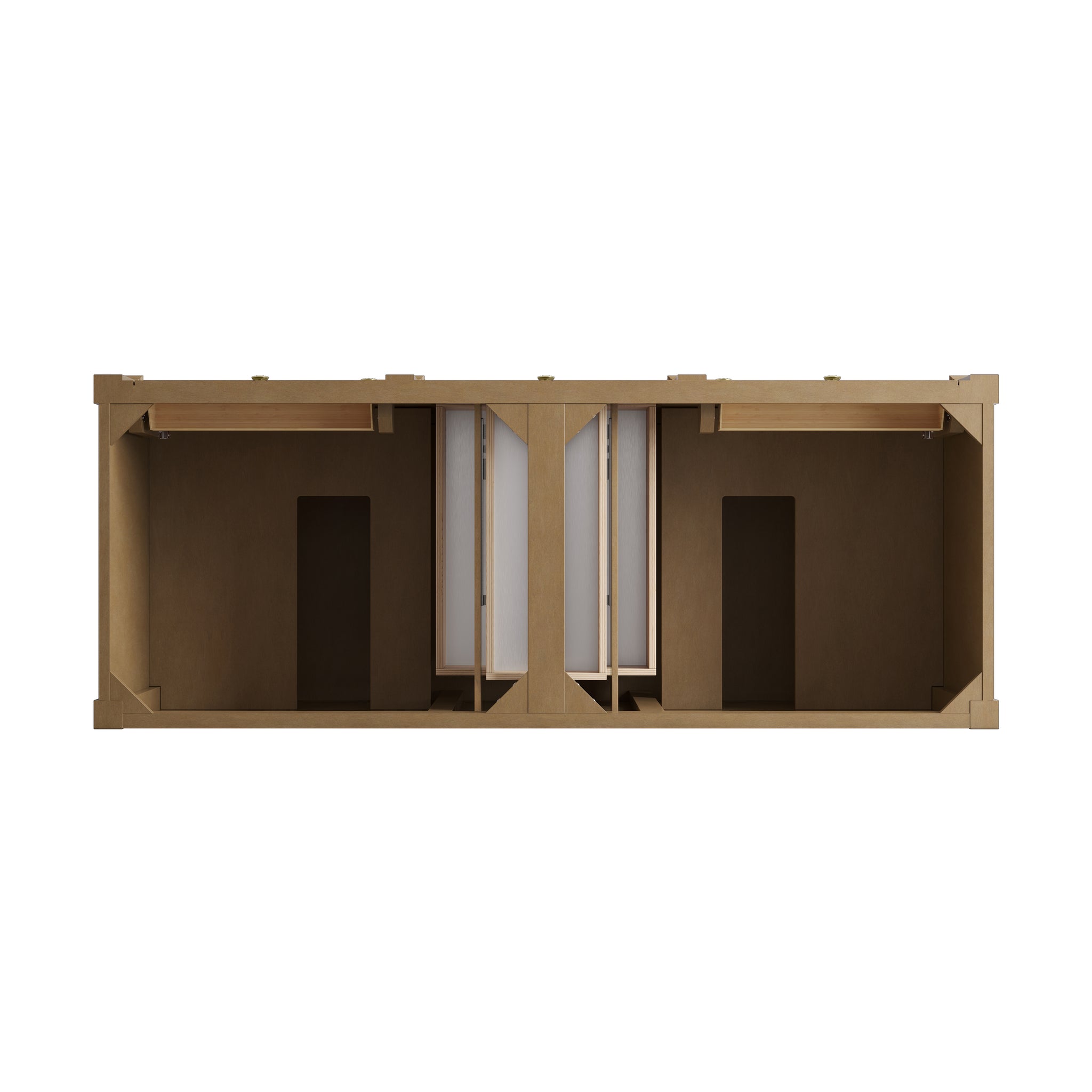 James Martin Brittany 60" Double Bathroom Vanity, Pecan, view 21