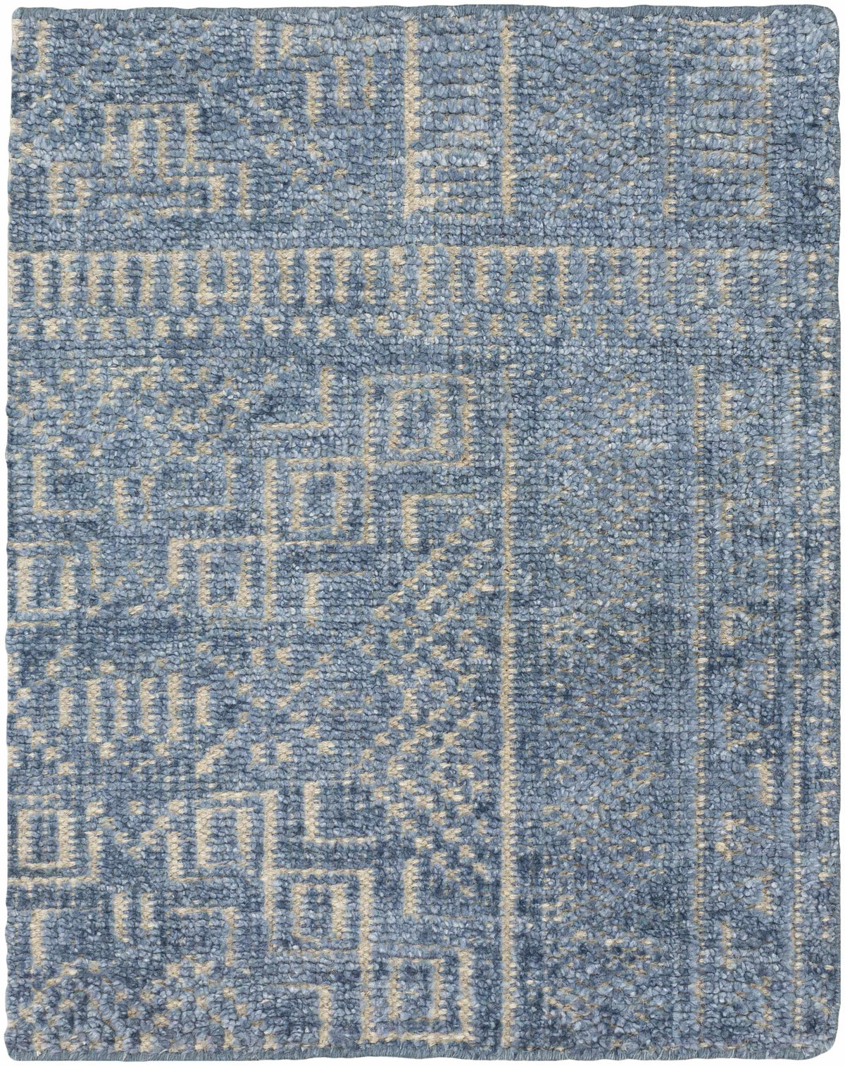 Meigs Blue Premium Viscose&Wool Rug - Clearance, photo 11 of 11
