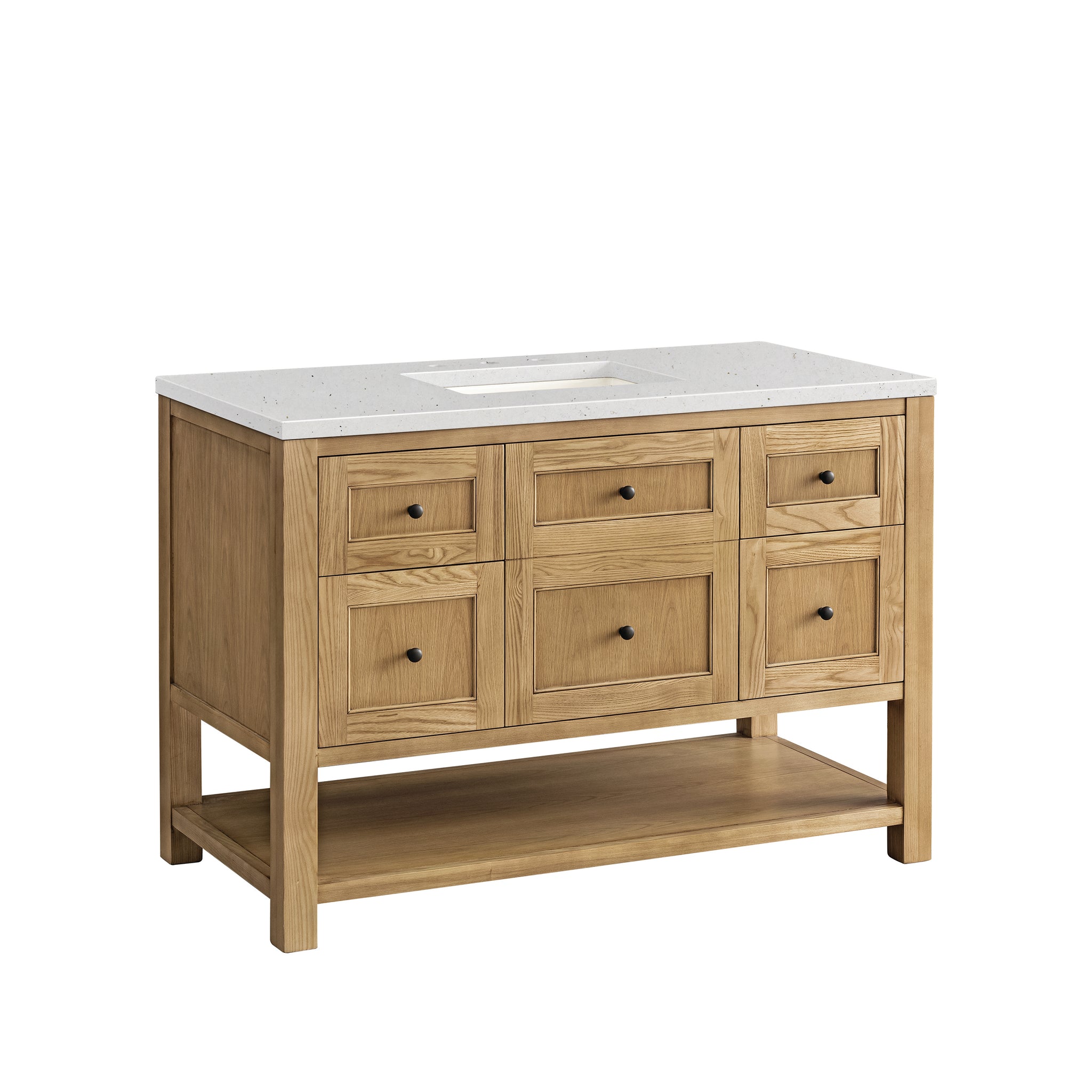 James Martin Breckenridge 48" Single Bathroom Vanity, Light Natural Oak, view 37