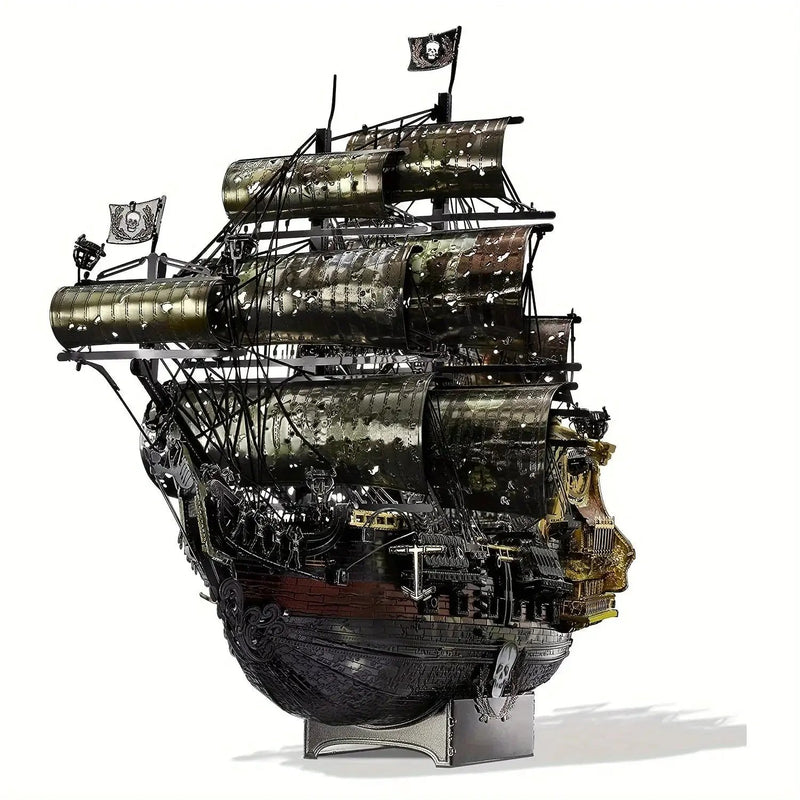 Metal 3D Pirate Ship Puzzle - Flying Dutchman by House Of Avana
