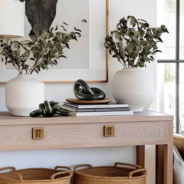 Chunky Metal Knot Decor, Set of 2 by Decor Steals
