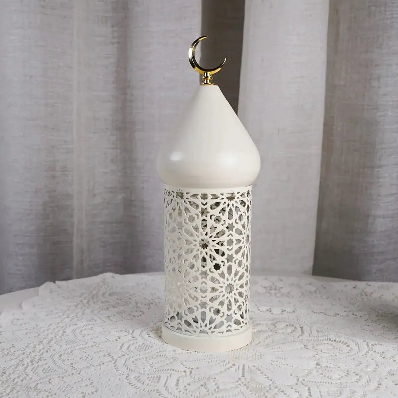 Metal Lantern - Ramadan LED Table Decor by House Of Avana