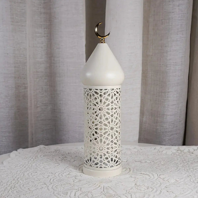 Metal Lantern - Ramadan LED Table Decor by House Of Avana