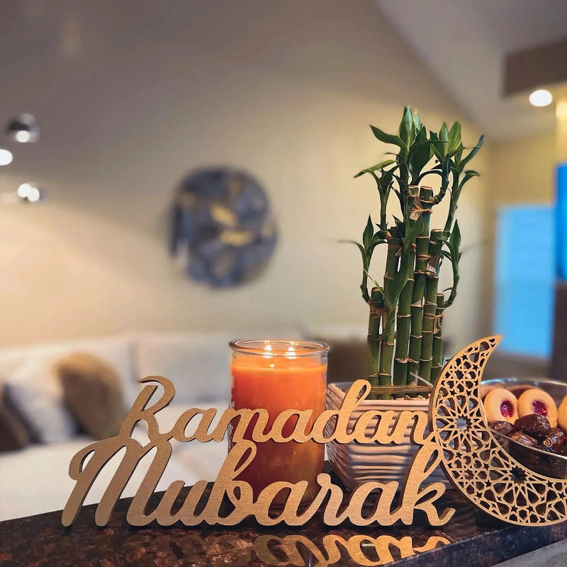 Metal Table Decor - Islamic Gold Accent by House Of Avana