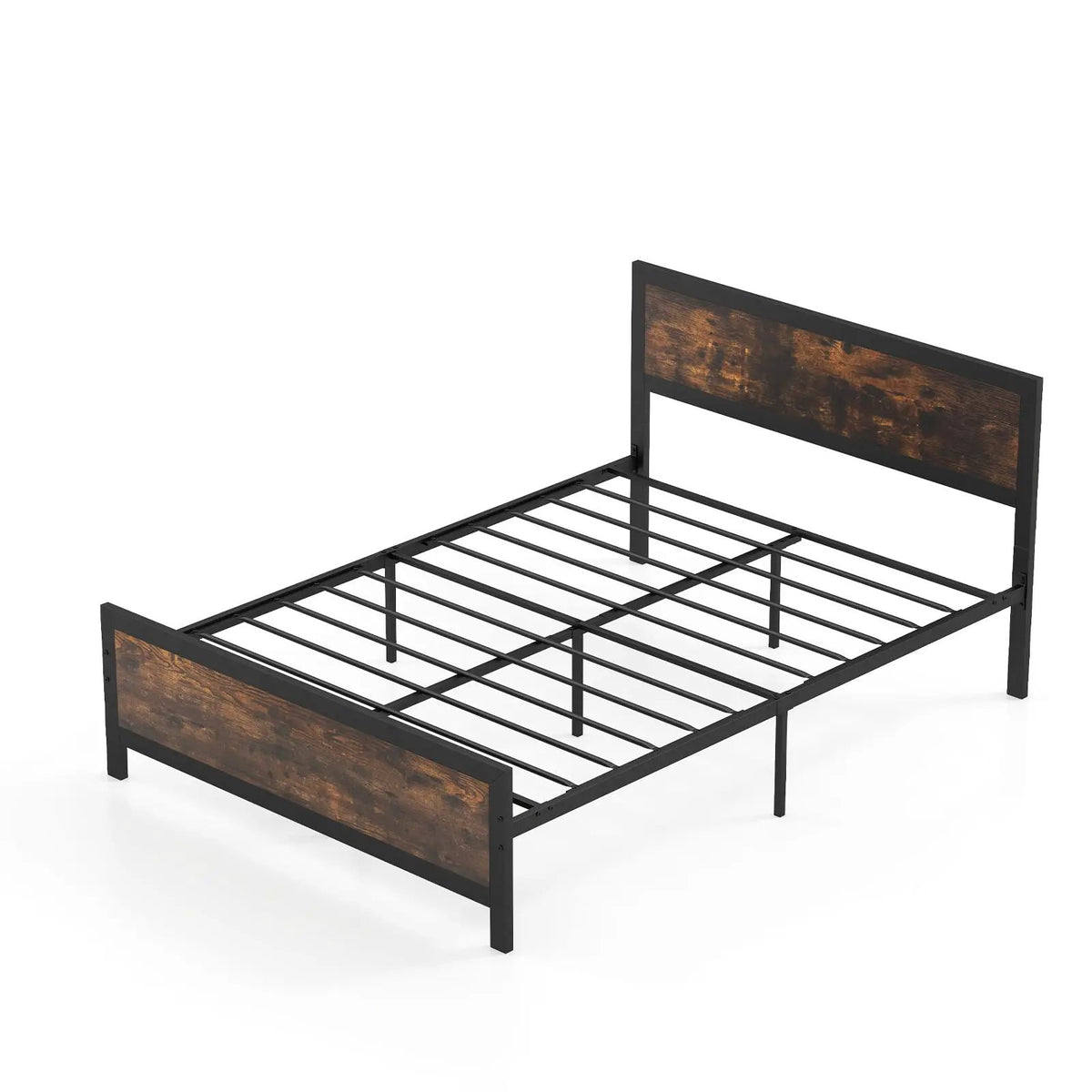 Metal Bed Frame with Headboard and Footboard, photo 9 of 10