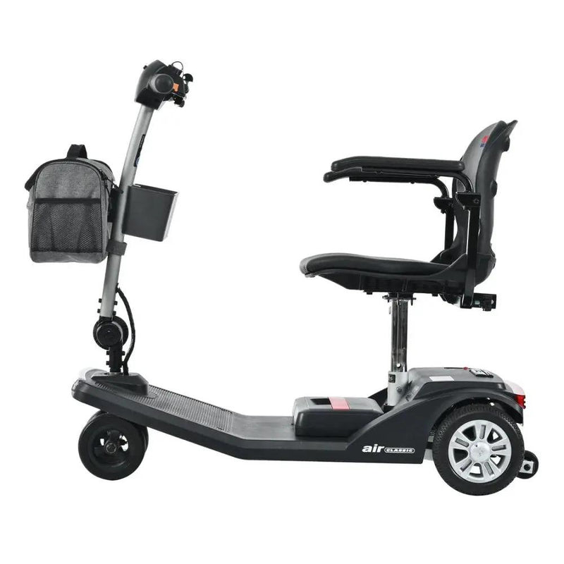 Metro Mobility Air Classic Electric 24V/12AH 250W Airline Approved Portable Folding Mobility Scooter, 265LBS (SAK96425) by SAKSBY WHOLESALE