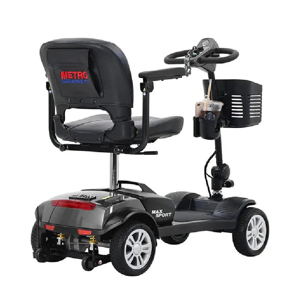 Metro Mobility Max Sport 24V/12AH Electric Drive Mobility Scooter, 300LBS (SAK91084) by SAKSBY WHOLESALE