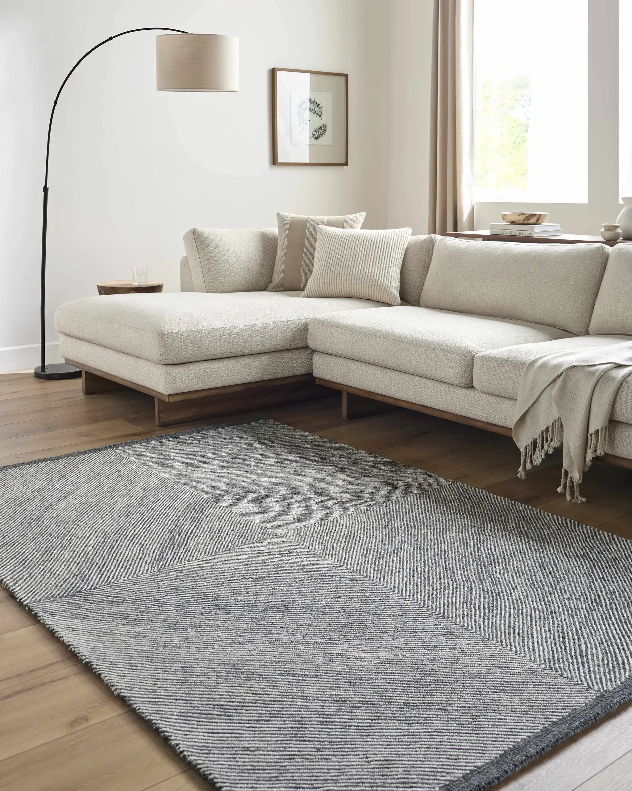 Wool Texture Area Rug - Clearance by Boutique Rugs