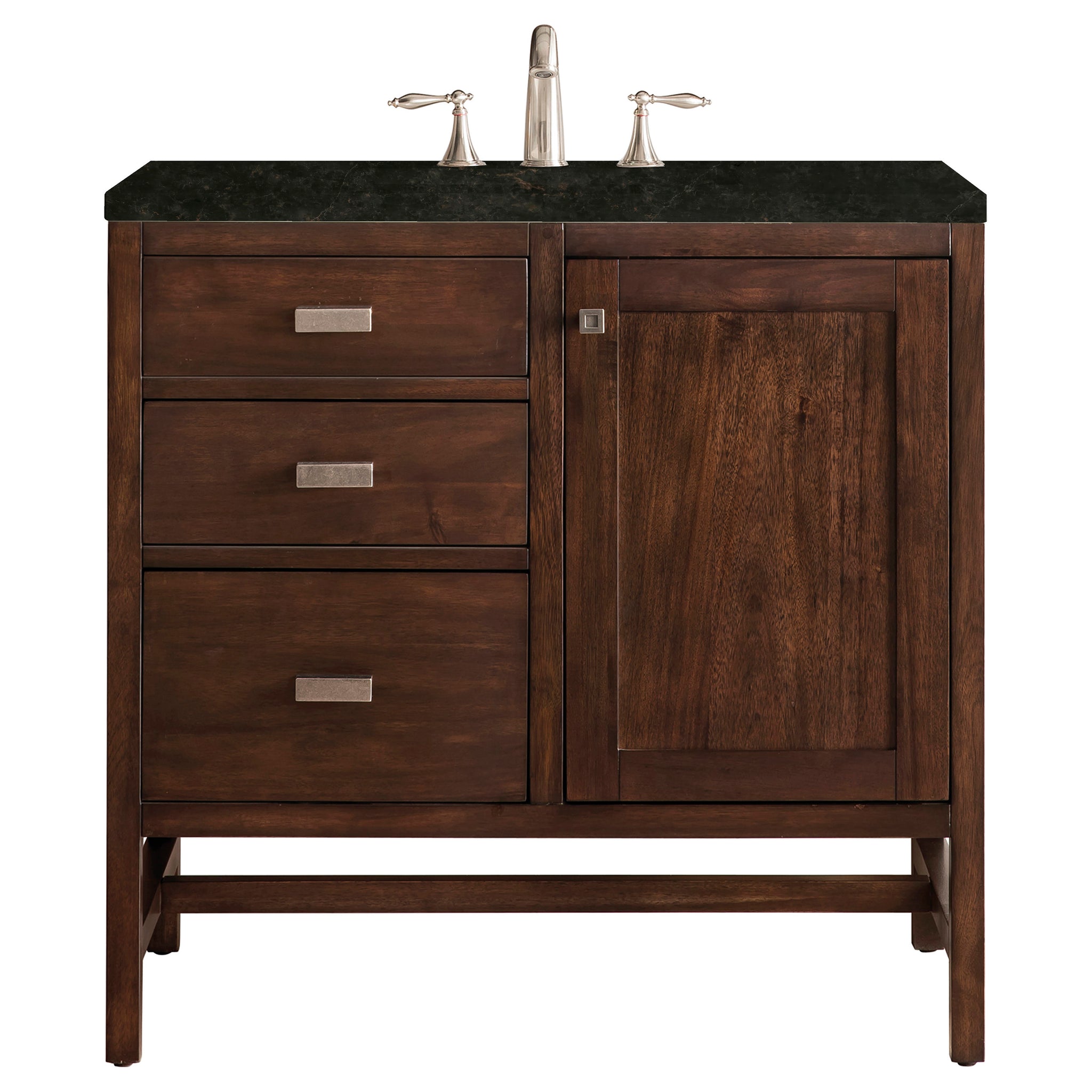 James Martin Addison 36" Single Bathroom Vanity, Mid-Century Acacia, view 28