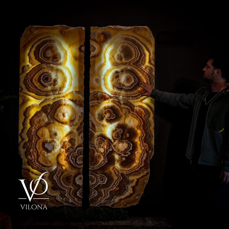 Miami Sunset Onyx Wall Panels (Set#1), photo 3 of 11