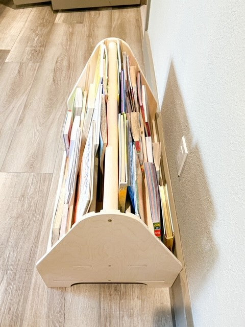 MIGUEL- Double Sided Portable Bookshelf by Bush Acres