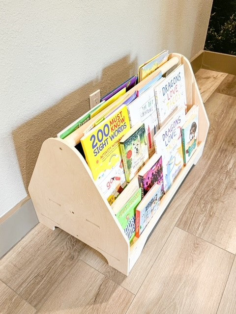MIGUEL- Double Sided Portable Bookshelf by Bush Acres