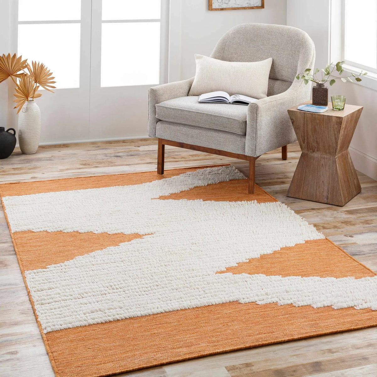 Milagros Area Rug - Clearance, installed in a room