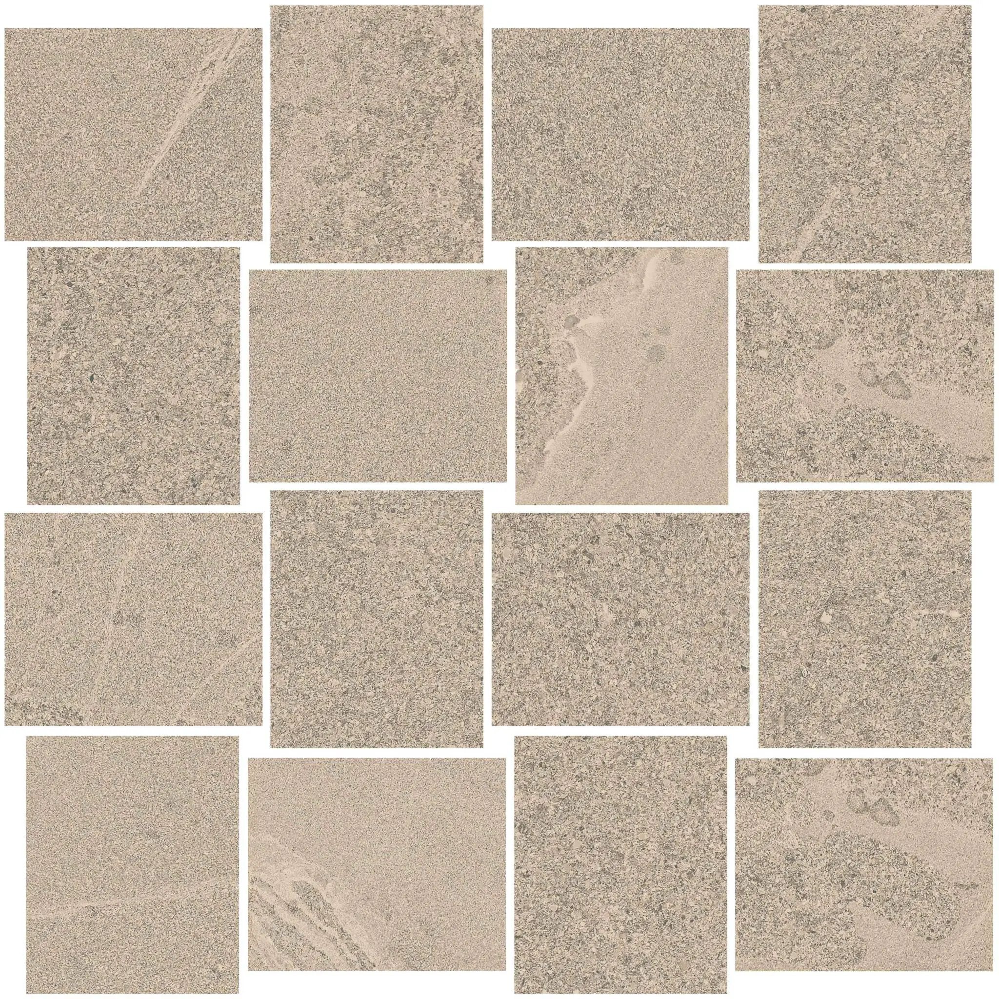 Milestone East Beige Bullnose Stone Look Porcelain Moldings 3x24 by landmarkceramics