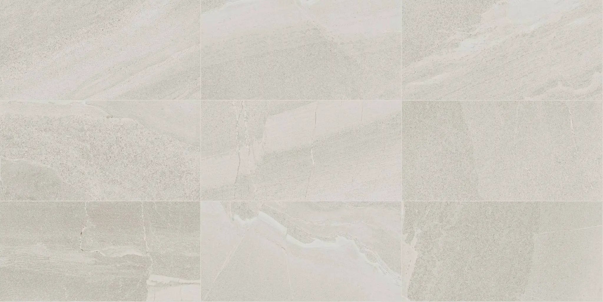 Milestone North White Stone Look Porcelain Tiles 12x24 by landmarkceramics