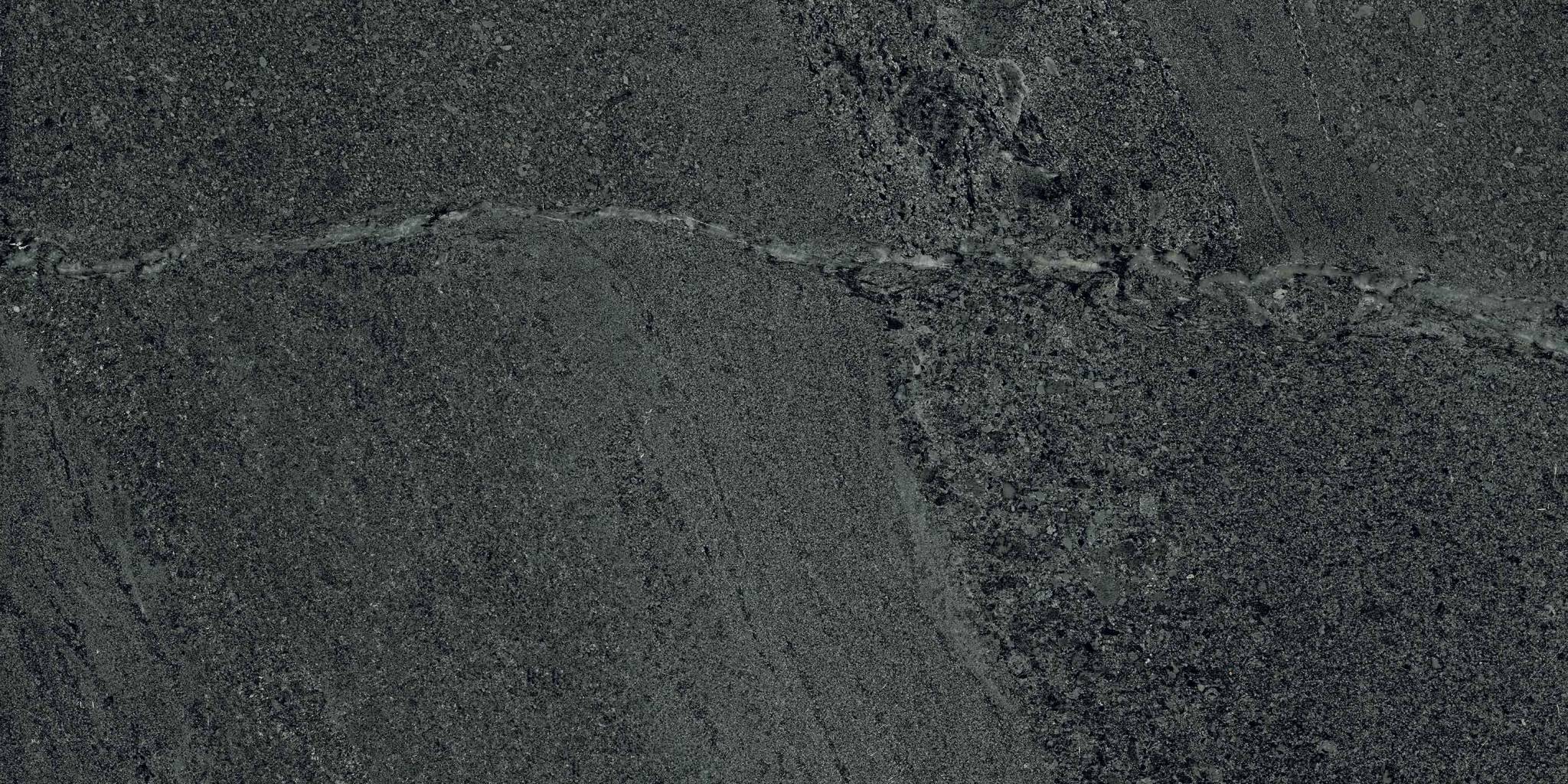 Milestone West Black Stone Look Porcelain Tiles 12x24 by landmarkceramics