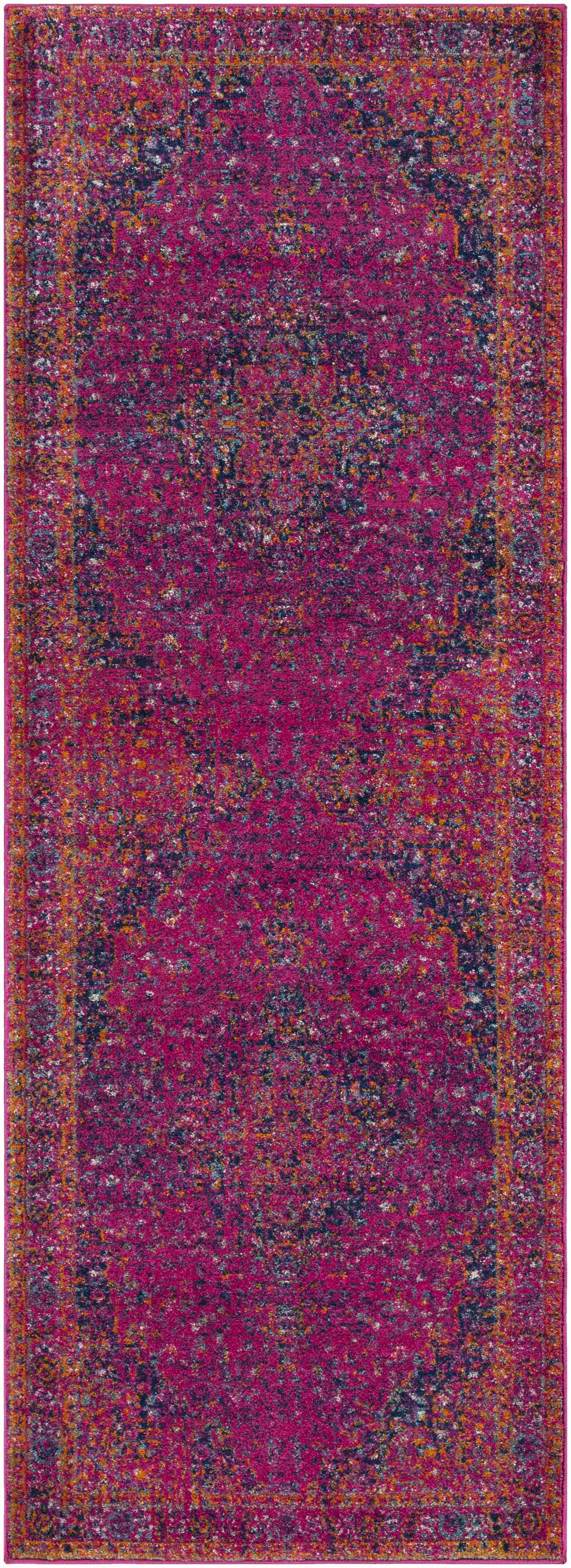 Milliken Magenta Area Rug, photo 4 of 15