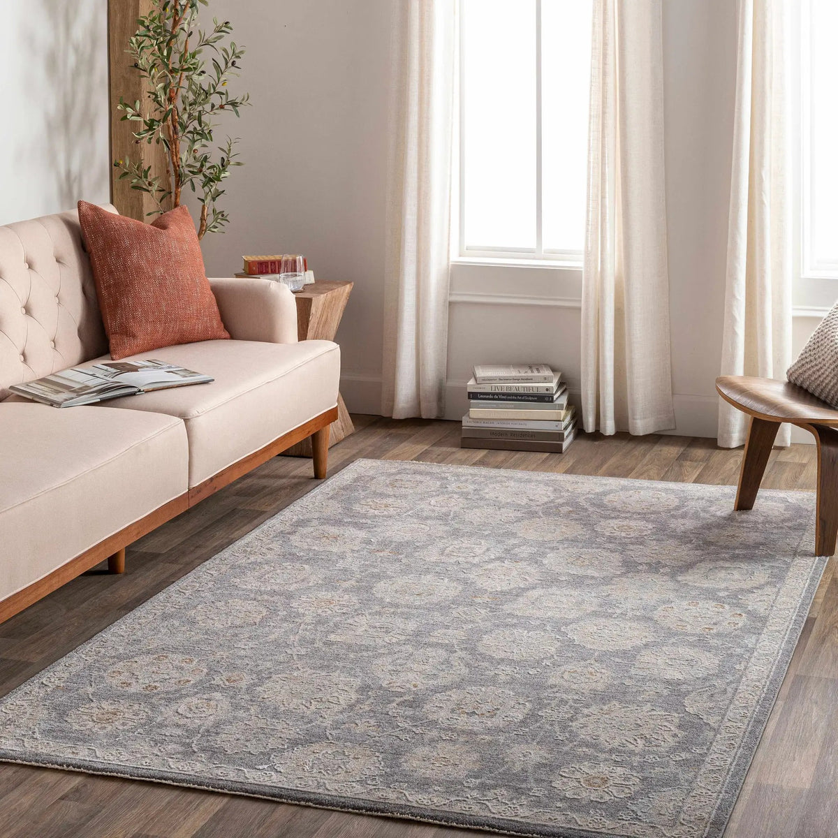 Mimarsinan Thick Luxe Statement Rug, installed in a room