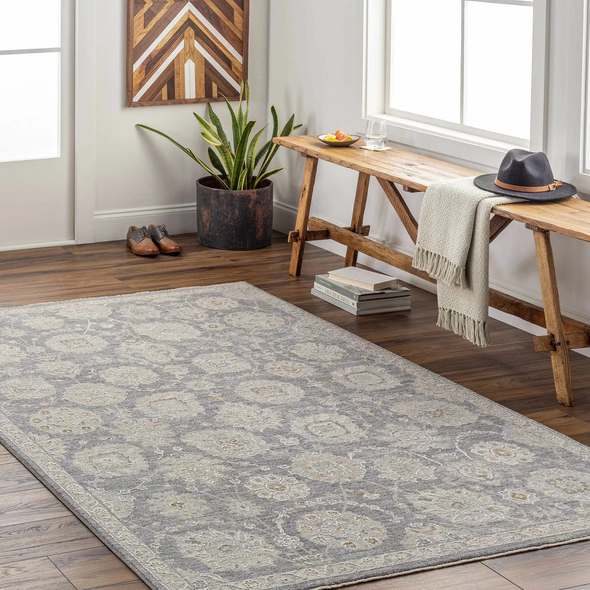 Mimarsinan Thick Luxe Statement Rug, installed in a room 4