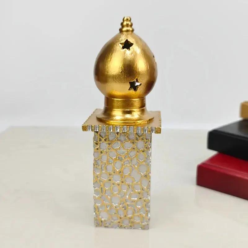 Minaret Statue - Ramadan Ceramic White by House Of Avana