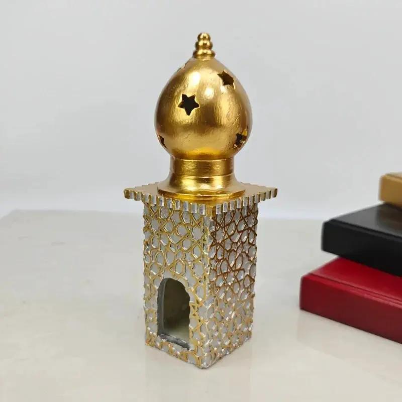 Minaret Statue - Ramadan Ceramic White by House Of Avana