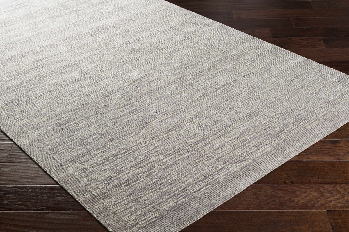 Mardi Silver Premium Wool&Silk Area Rug - Clearance, photo 4 of 7