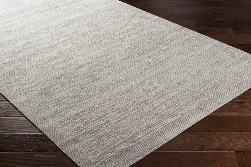 Mardi Silver Premium Wool&Silk Area Rug - Clearance by Boutique Rugs