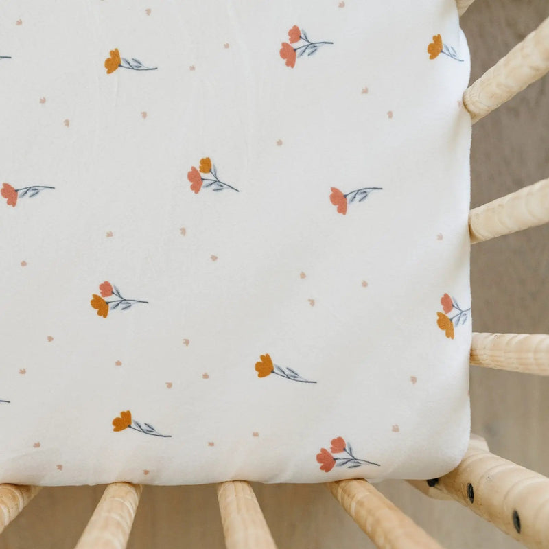 Minky Stretch Luxe Crib Sheets by HouseOfZazla