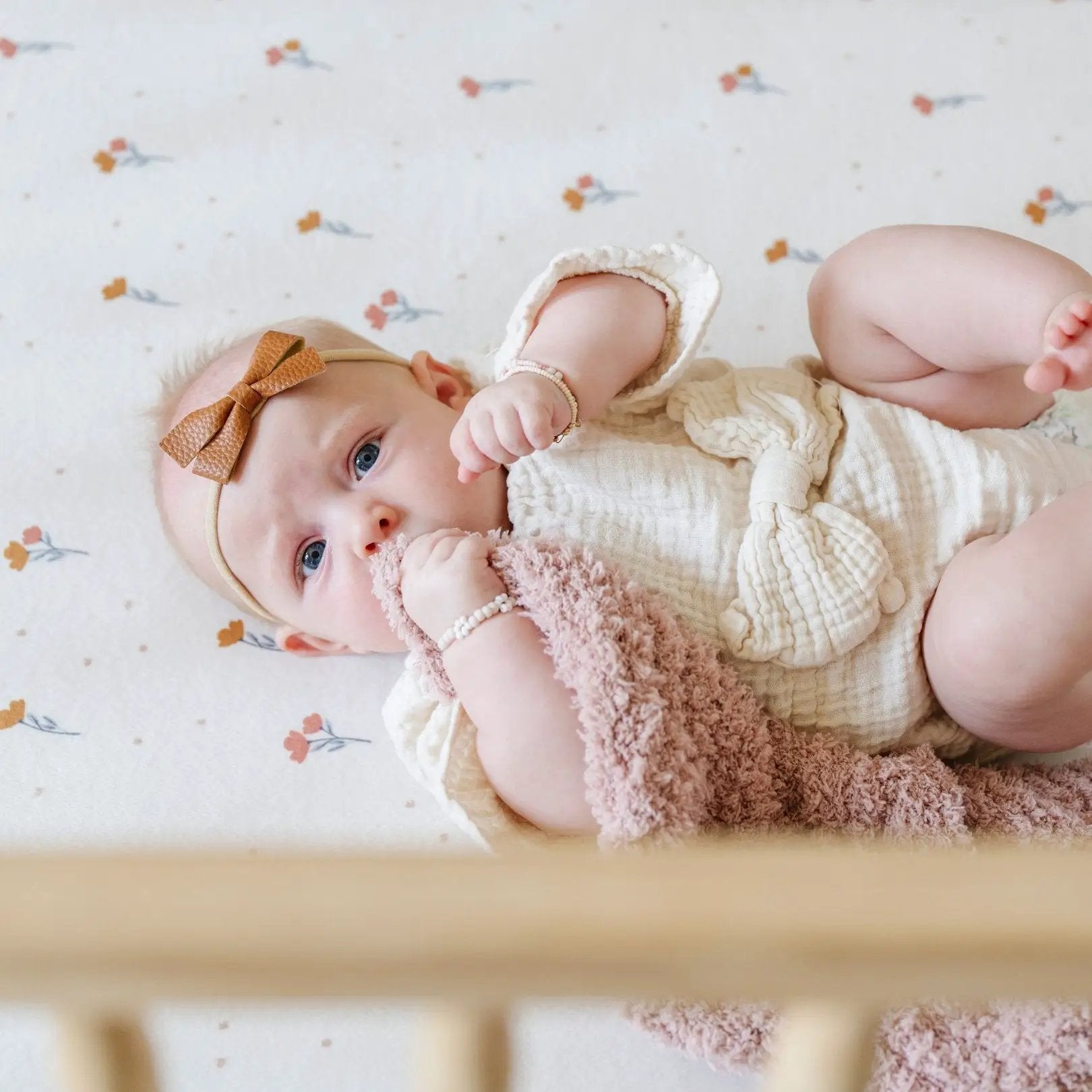 Minky Stretch Luxe Crib Sheets by HouseOfZazla