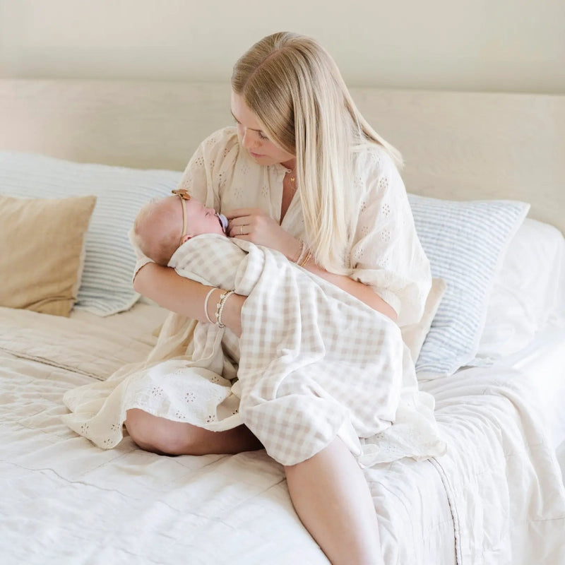 Minky Stretch Luxe Swaddle Blanket by HouseOfZazla