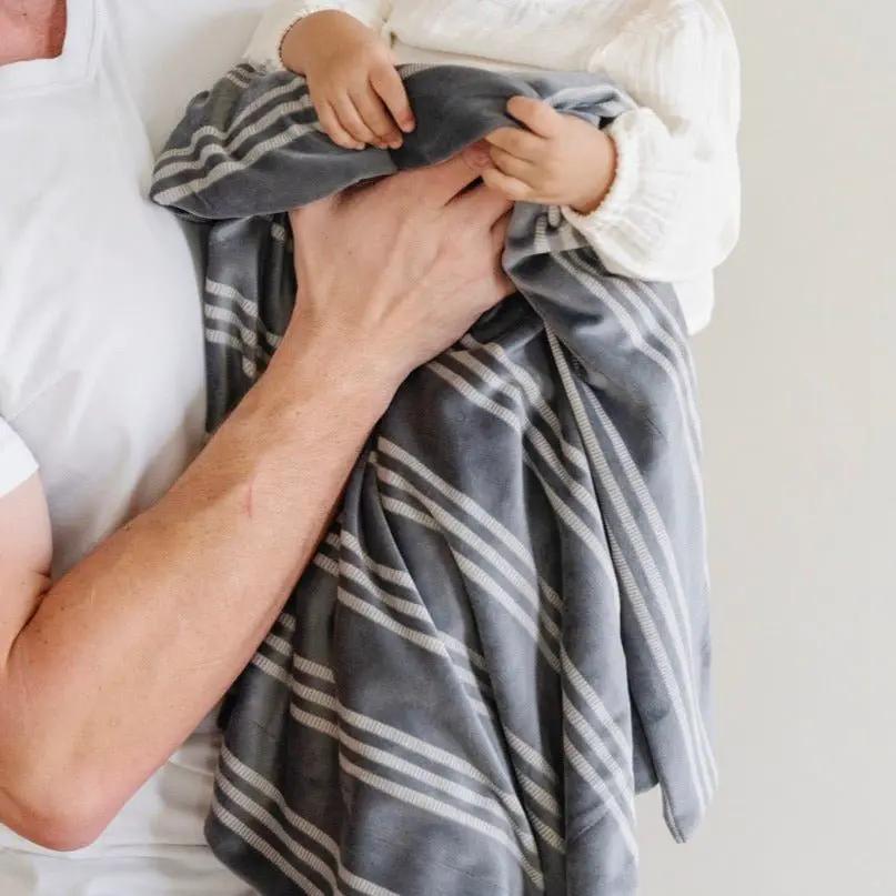Minky Stretch Receiving Blankets by HouseOfZazla