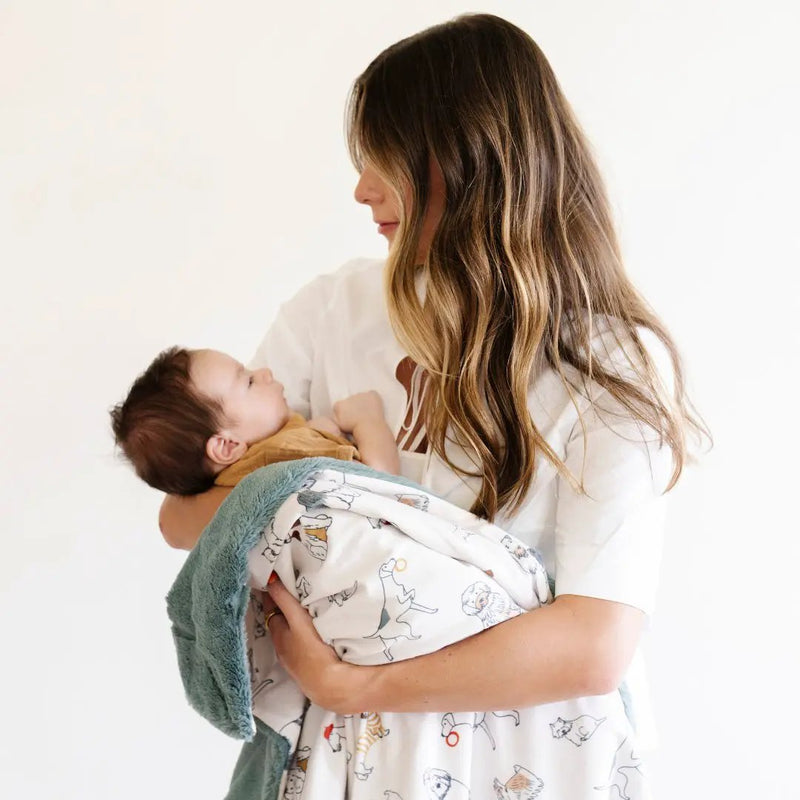 MINKY/LUSH RECEIVING BLANKETS by HouseOfZazla
