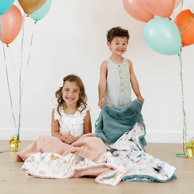MINKY/LUSH TODDLER BLANKETS by HouseOfZazla