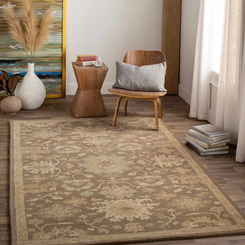 Hazen Hand Tufted Beige 1149 Area Rug by Boutique Rugs
