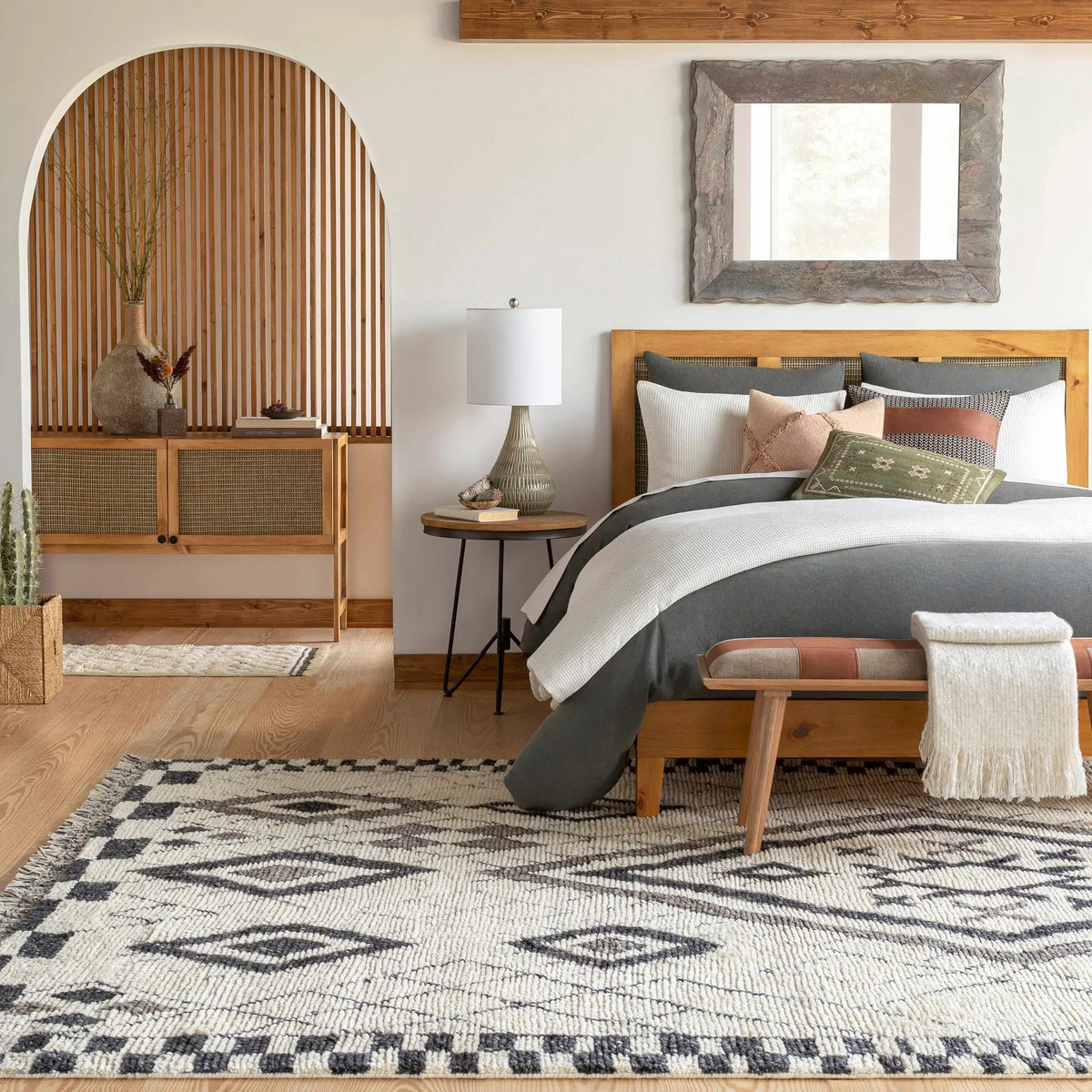 Minyama Area Rug - Clearance, installed in a room