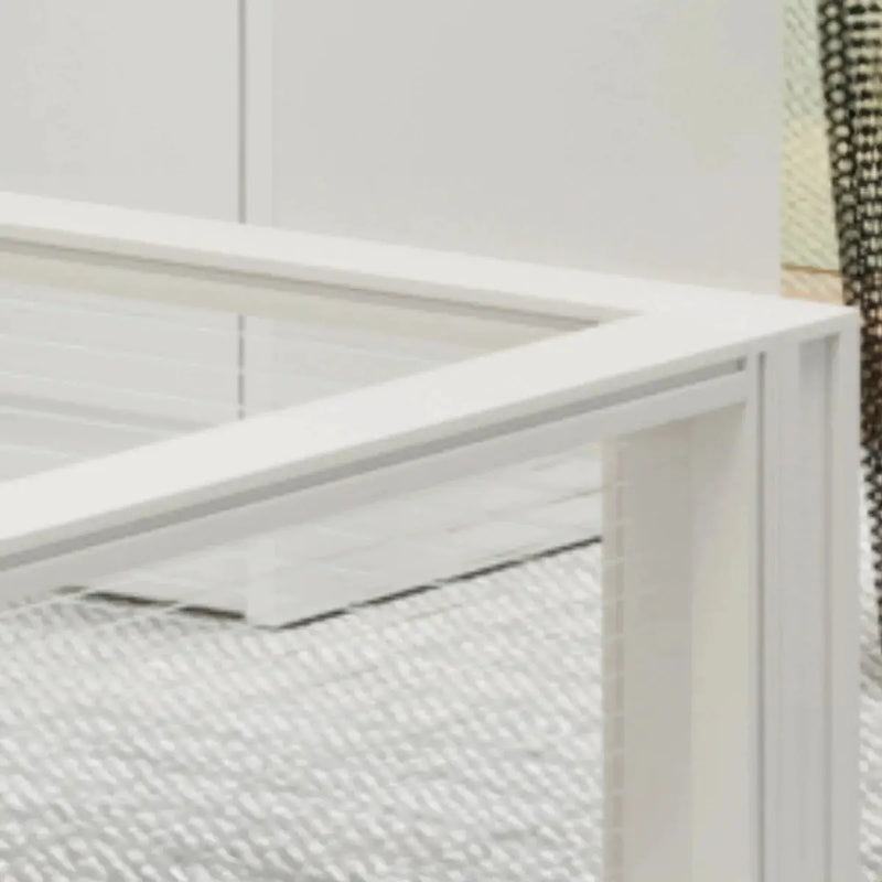 Corven · Straight Workstation Cubicle, White by Arc Grove