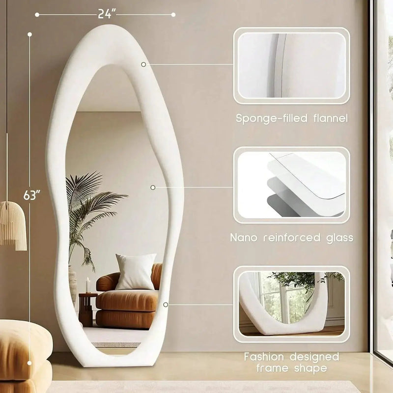Mirror - Modern Wood Full-Length by House Of Avana