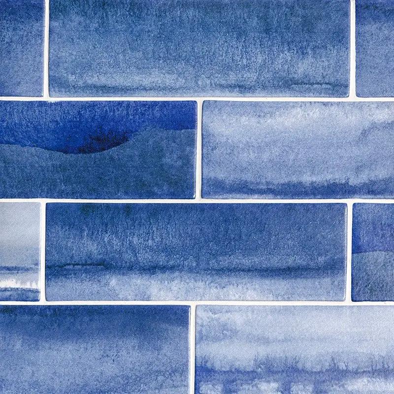 Mist Matte Subway Ceramic Tiles 3x9 by Stonetiledepot