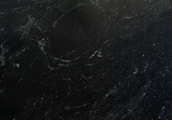 Mistic Black Brushed Granite Slab Random