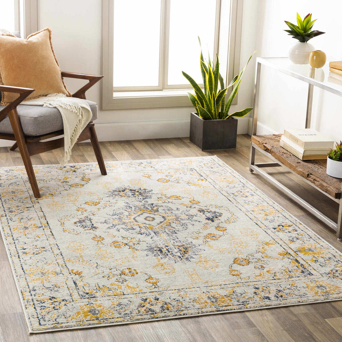 Mistley Area Rug, installed in a room 2