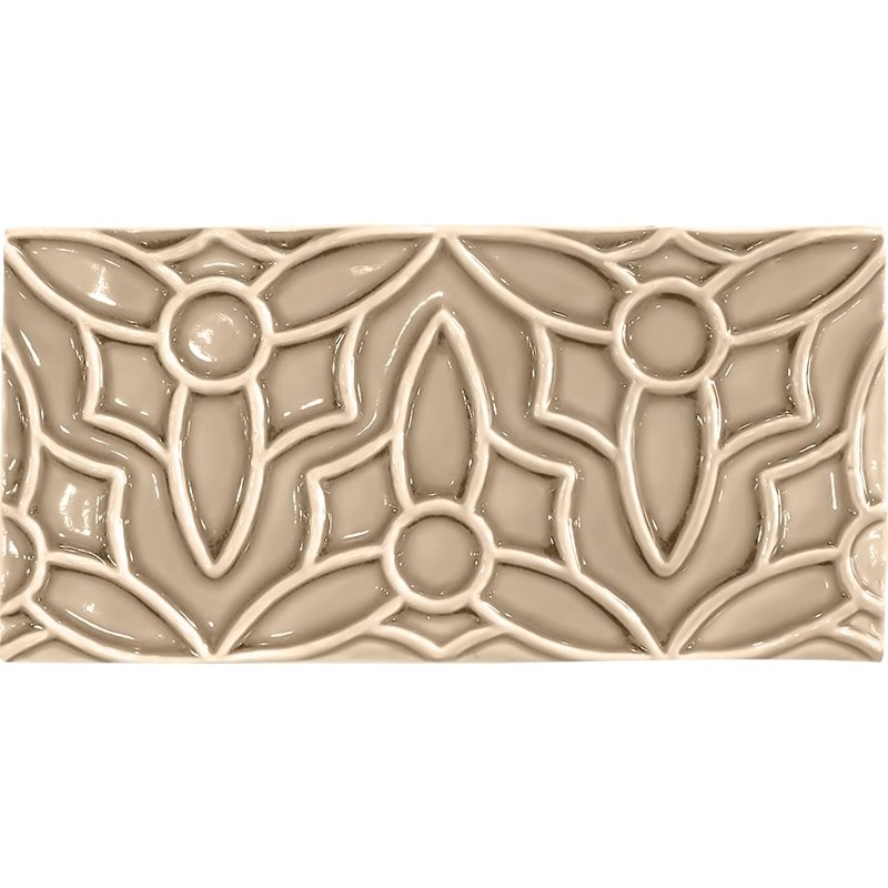 Mistle Glossy Barcelona Ceramic Accent Tiles 4x8 Ceramic Glossy 4x8 Accent Tiles