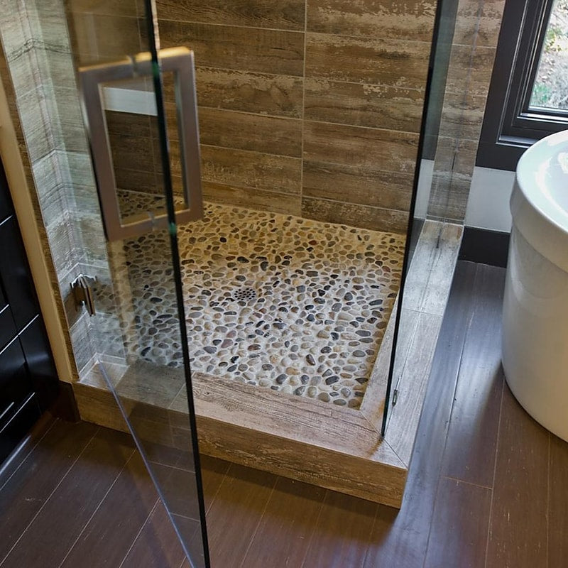 Mixed Salad Polished Pebble Mosaics 12x12 Pebble Polished 12x12 Mosaics — 2