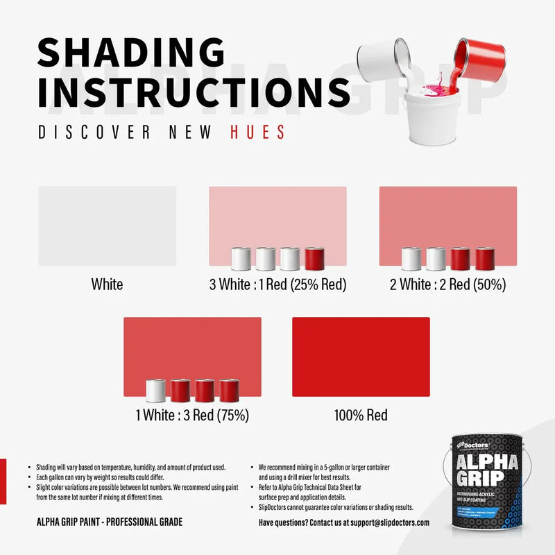 Alpha Grip Non-Slip Stripe and Athletic Court Paint by SlipDoctors