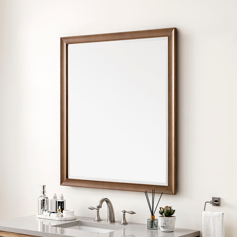 James Martin Glenbrooke 36" Mirror, Whitewashed Walnut, view 3