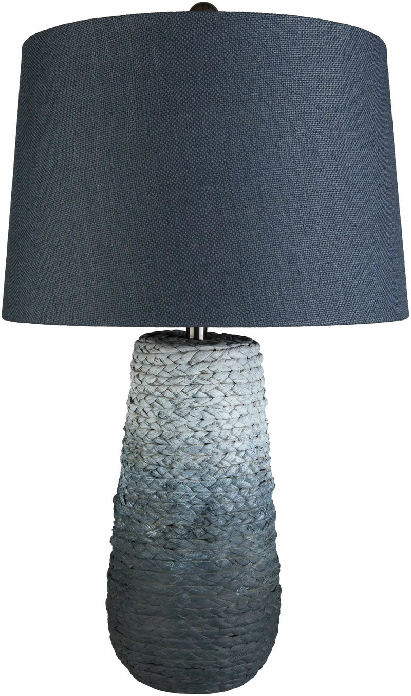 Dingras Pale Blue Jute Table Lamp - Clearance by Boutique Rugs